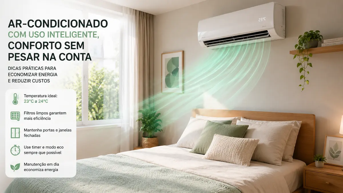 Como economizar energia com ar-condicionado