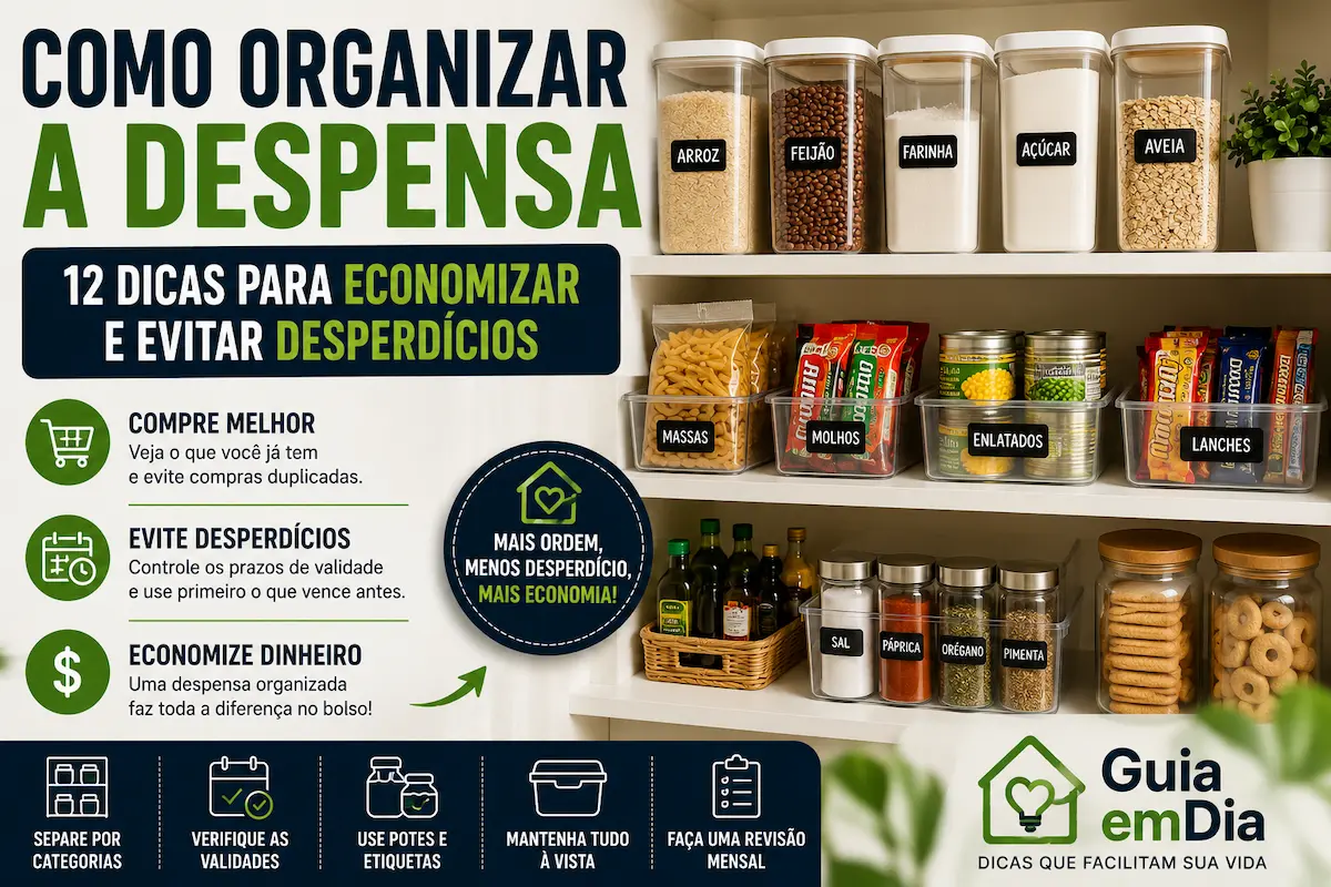 como organizar a despensa