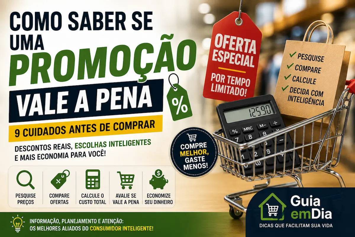 como saber se uma promoção vale a pena
