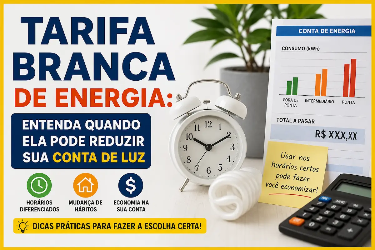Tarifa branca de energia: quando vale a pena mudar?