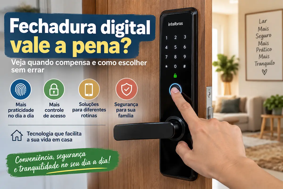 Fechadura digital vale a pena?